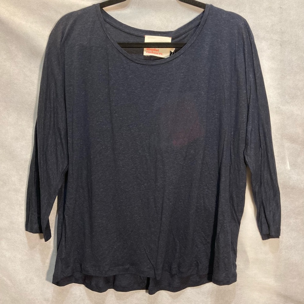 Absolut Cashmere Valentine Wide Scoop Neck Tee